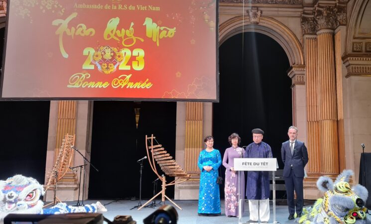 Đại sứ quán Việt Nam tại Pháp tổ chức đón Tết Quý Mão 2023