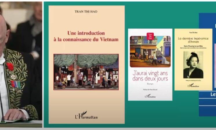 Một nhà văn Việt Nam nhận giải thưởng năm 2023 của Viện Hàn lâm Pháp