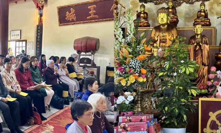 Đại sứ Việt Nam tại Pháp dự Đại lễ Phật đản 2568 ở tại Paris.
